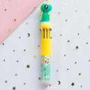 10 Colors Cute Animal Cartoon Ballpoint Pen School Office Supply Stationery Papelaria Escolar Multicolored Pens Colorful Refill
