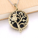 1pcs Aroma Diffuser Necklace Open Antique Vintage Lockets Pendant Perfume Essential Oil Aromatherapy Locket Necklace With Pads