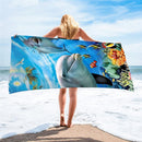 1 Pcs Quicky-dry Microfiber Bath Towels 75*150cm Beach Towel Large Sport Towels Camping Accessories