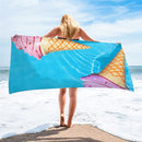 1 Pcs Quicky-dry Microfiber Bath Towels 75*150cm Beach Towel Large Sport Towels Camping Accessories