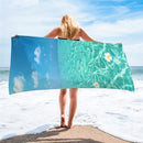 1 Pcs Quicky-dry Microfiber Bath Towels 75*150cm Beach Towel Large Sport Towels Camping Accessories
