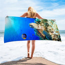 1 Pcs Quicky-dry Microfiber Bath Towels 75*150cm Beach Towel Large Sport Towels Camping Accessories