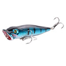 1pcs Big Popper Fishing Lure artificial fishing bait Crankbait Wobblers high carbon steel hook Fishing Lures