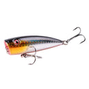 1pcs Big Popper Fishing Lure artificial fishing bait Crankbait Wobblers high carbon steel hook Fishing Lures