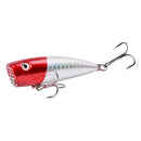 1pcs Big Popper Fishing Lure artificial fishing bait Crankbait Wobblers high carbon steel hook Fishing Lures
