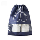 1 piece Waterproof Shoes Bag for Travel Portable Shoe Storage Bag Organize Non-Woven Tote Drawstring Bag Dolap Organizer