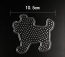 5mm Hama Beads template Toy DIY PUPUKOU Beads tool Educational Tangram Jigsaw Puzzle Template Kids Toy