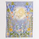 Psychedelic Moon Starry Tapestry Flower Wall Hanging Room Sky Carpet Dorm Tapestries Art Home Decoration Accessories