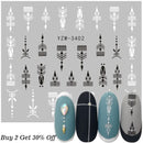 1 Sheet Russian text Nail Watermark Decals Sexy lips Middle finger Sexy girl Water Transfer Slider Russia Words Manicure Tattoos