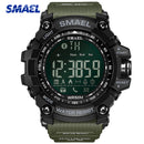 SMAEL Sport Watch Men Top Luxury Brand Military 50M Waterproof Wristwatch Clock Men's LED Digital Watches Relogio Masculino