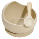 22colors!!1set Silicone Baby Feeding Bowl Set Baby Learning Dishes Suction Bowl Set Wood Spoon Non-Slip