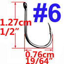 100pcs / 50pcs Iseama Circle Carp Eyed Fishing Hook Size 3 4 5 6 7 8 9 10 11 12 13 14 15 16 17 18 Ring eye Japan Fishhook