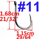 100pcs / 50pcs Iseama Circle Carp Eyed Fishing Hook Size 3 4 5 6 7 8 9 10 11 12 13 14 15 16 17 18 Ring eye Japan Fishhook