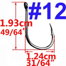 100pcs / 50pcs Iseama Circle Carp Eyed Fishing Hook Size 3 4 5 6 7 8 9 10 11 12 13 14 15 16 17 18 Ring eye Japan Fishhook