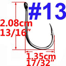 100pcs / 50pcs Iseama Circle Carp Eyed Fishing Hook Size 3 4 5 6 7 8 9 10 11 12 13 14 15 16 17 18 Ring eye Japan Fishhook