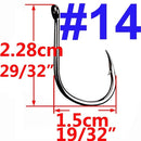 100pcs / 50pcs Iseama Circle Carp Eyed Fishing Hook Size 3 4 5 6 7 8 9 10 11 12 13 14 15 16 17 18 Ring eye Japan Fishhook
