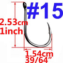100pcs / 50pcs Iseama Circle Carp Eyed Fishing Hook Size 3 4 5 6 7 8 9 10 11 12 13 14 15 16 17 18 Ring eye Japan Fishhook