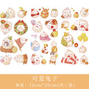 3pcs/set 2019NEW Cartoon Flowers Leaves Sticker DIY Diary Decor Stickers Scrapbook cute Stationery journal Supplies