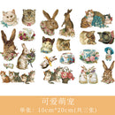 3pcs/set 2019NEW Cartoon Flowers Leaves Sticker DIY Diary Decor Stickers Scrapbook cute Stationery journal Supplies