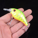 1pcs 7.5cm 10.2g Hard VIB Lures Fishing Minnow Bait Treble Hooks Sinking Crankbait Wobblers Fishing Tackle 3DEyes