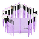32Pcs Set Professional Makeup Brush Foundation Eye Shadows Lipsticks Powder Make Up Brushes Tools w/ Bag pincel maquiagem