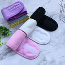 1PC Women Adjustable Hairband Makeup Toweling Hair Wrap Head Band Stretch Salon SPA Facial Headband Hair Accessories Shower Cap