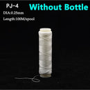 1pc PJ1/2/3/4/5/7 High Tensile Polyester Bait Elastic Thread Spool Sea Fishing Accessories Tackle Invisible Fishing Bait Line