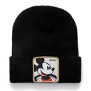 Mickey Minnie Donald Beanie High Quality Cotton Casual Beanies for Men Women Warm Knitted Winter Hat Fashion Solid Unisex Cap