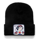 Mickey Minnie Donald Beanie High Quality Cotton Casual Beanies for Men Women Warm Knitted Winter Hat Fashion Solid Unisex Cap