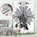 Tarot Card Tapestry Wall Hanging Astrology Divination Bedspread Beach Matwitchcraft Mandalay hippie mandalas brujeria