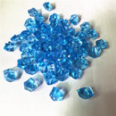 50PCS 14*11mm Acrylic Crystal Diamond Pawn Irregular Stone Chessman Game Pieces For Board Games Accessories 22 colors