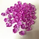 50PCS 14*11mm Acrylic Crystal Diamond Pawn Irregular Stone Chessman Game Pieces For Board Games Accessories 22 colors