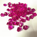 50PCS 14*11mm Acrylic Crystal Diamond Pawn Irregular Stone Chessman Game Pieces For Board Games Accessories 22 colors