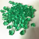 50PCS 14*11mm Acrylic Crystal Diamond Pawn Irregular Stone Chessman Game Pieces For Board Games Accessories 22 colors
