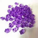 50PCS 14*11mm Acrylic Crystal Diamond Pawn Irregular Stone Chessman Game Pieces For Board Games Accessories 22 colors