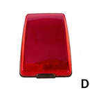 1 pc Aluminum Bankcard Blocking Hard Case Wallet Credit Card Anti-RFID Scanning Protect Card Holder Dropshipping Aluminum wallet