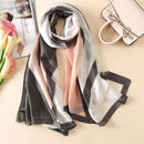 2020 Luxury Brand New Summer Women Silk Scarf Beach Hijab Shawls and Wraps Female Foulard Echarpe Designer Bandana Free shipping