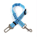 Pet Supplies Car Seat Belt Dog Seat Belt Dog Leash Vehicle Belt Adjustable Cushioning Elastic Reflective Safety Rope for Dog Cat