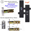 RAYKUBE Wifi Electronic Door Lock With Tuya APP Remotely / Biometric Fingerprint / Smart Card / Password / Key Unlock FG5 Plus