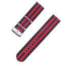 20mm 22mm watch strap For Samsung Galaxy watch 46mm 42mm Active2 Active1 Gear S3 frontier Sports nylon nato strap