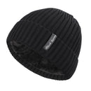 2020 New Fashion Winter Plus Velvet Thick Warm Knit Hat High Quality Women Men Solid Color Casual Beanies Soft Cap Bonnet Cotton