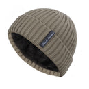 2020 New Fashion Winter Plus Velvet Thick Warm Knit Hat High Quality Women Men Solid Color Casual Beanies Soft Cap Bonnet Cotton