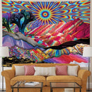 Mandela Wall hanging Tapestry psychedelic pattern yoga throw beach throw carpet Hippie Home Decor mandala Wall Tapestry Blanket