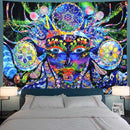 Mandela Wall hanging Tapestry psychedelic pattern yoga throw beach throw carpet Hippie Home Decor mandala Wall Tapestry Blanket