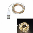 1m/2m/3m/10m Copper Wire Battery Box Garland LED Wedding Decoration for Home Decoration Fairy  for Party Decoration String Light