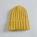 Candy Color Mother Kids Hat for Girls Boys Autumn Winter Baby Beanie Kids Cap Elastic Family Warm Knitted Parent Children Hats