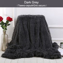 Shaggy Throw Blanket Soft Long Plush Bed Cover Blanket Fluffy Faux Fur Bedspread Blankets for Beds Couch Sofa