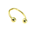 1piece Fashion stainless steel Horseshoe Fake Nose Ring C Clip BCR Septum Lip Piercing Falso Nose Rings Hoop For Women Men