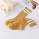 1-9 Years Kids Boys Toddlers Girls Socks Knee High Long Soft Cotton Baby Socks Stripped Children Socks School Clothes