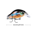 1pcs 52mm 8.5g Crank Fishing Lure Wobbler Floating Artificial plastic Hard Bait Trout Crankbait Bass Pike Japan Fishing Tackle